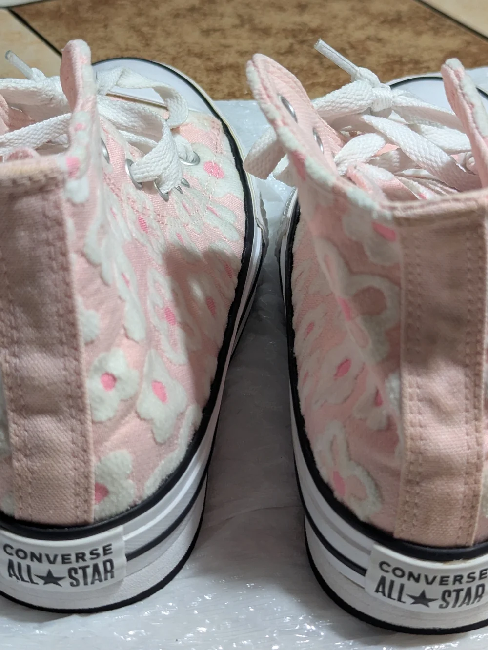 Converse All-Star Pink High-Top Canvas Sneakers